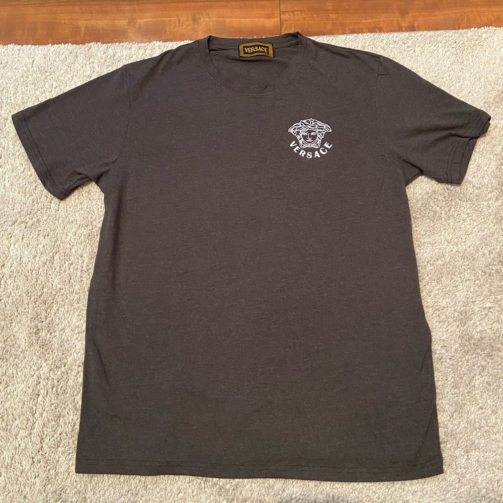 Versace Men's Black T-Shirt
